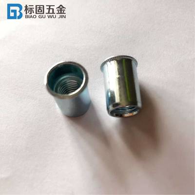 沉頭拉鉚螺母 高品質五金連接件廠家直銷，現貨供應
